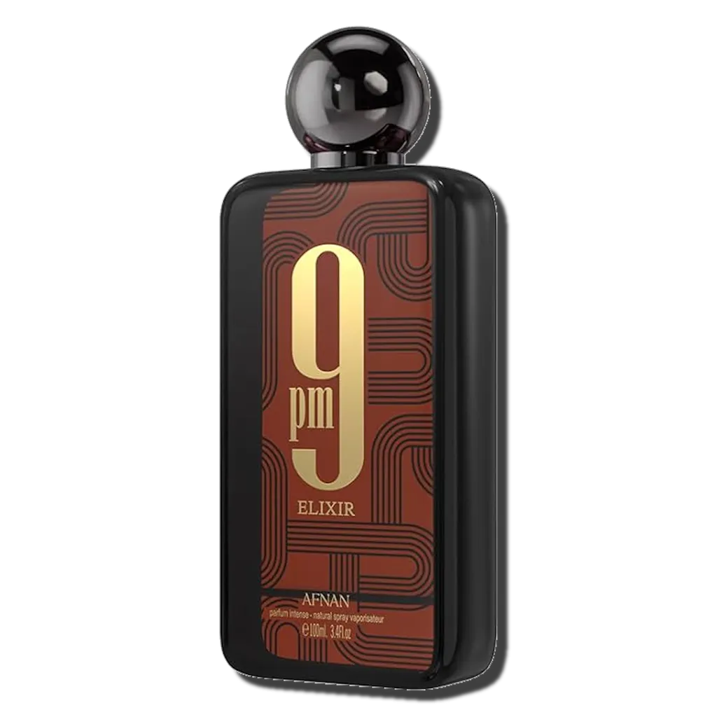 9 PM Elixir bottle