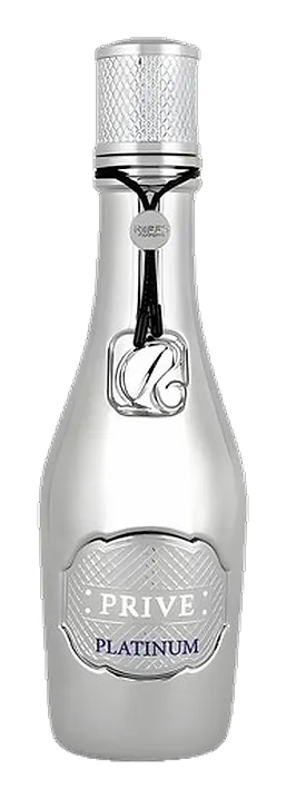 Privè Platinum Silver bottle